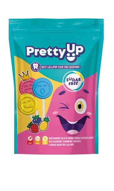 Фото товара: Плоские леденцы PRETTY UP FLAT DYP N 5,5, 10 г